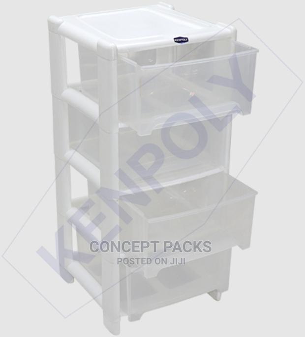 Small Drawer 4 Stack L 380 × W × 380 × H 840mm