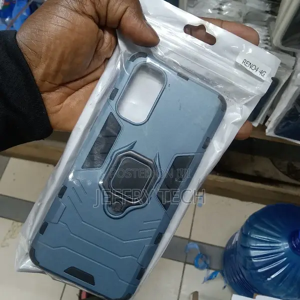 Oppo RENO 4 Premium Armor Ring Case