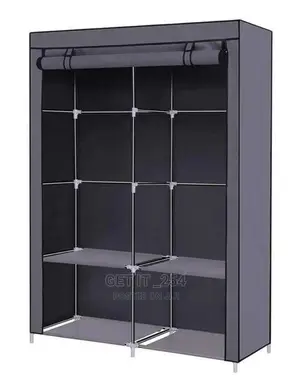 Three Collum Portable Wardrobe Organiser