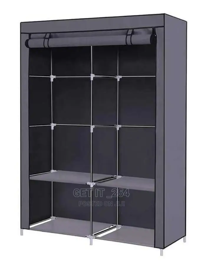 Three Collum Portable Wardrobe Organiser
