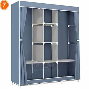 Three Collum Portable Wardrobe Organiser
