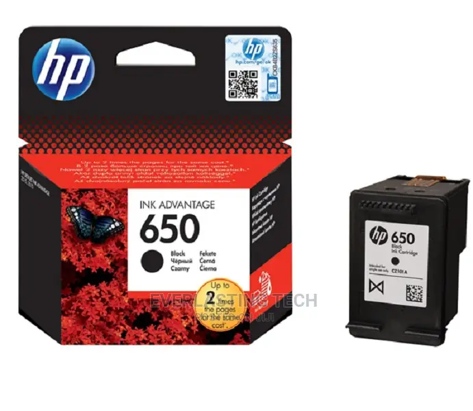 HP 650 Cartridge Black