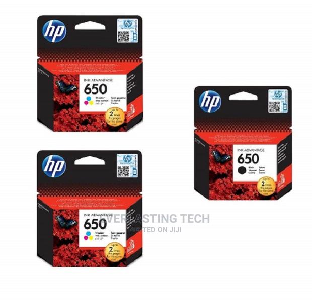 HP 650 Black Cartridge