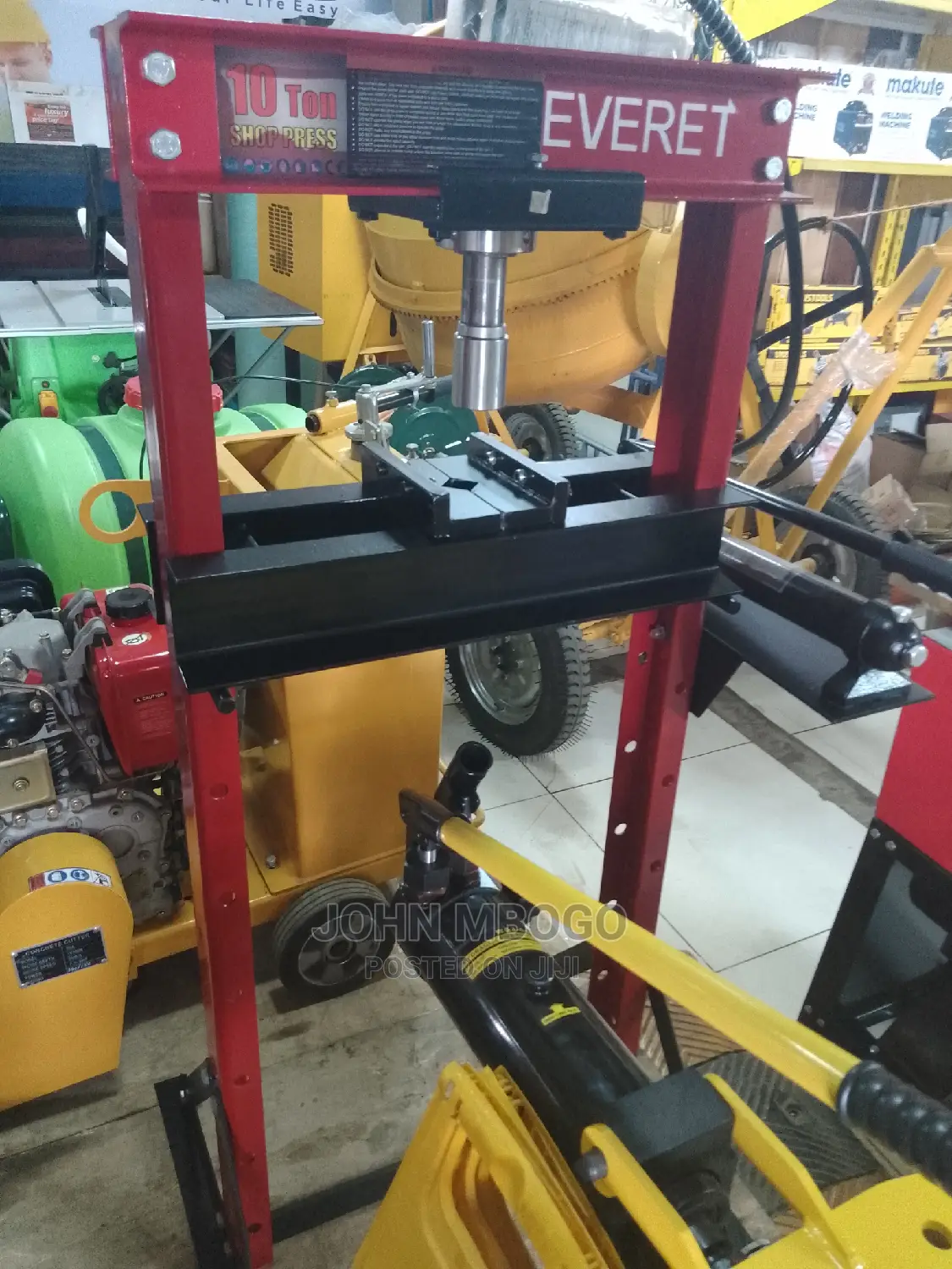 Hydraulic Shop Press