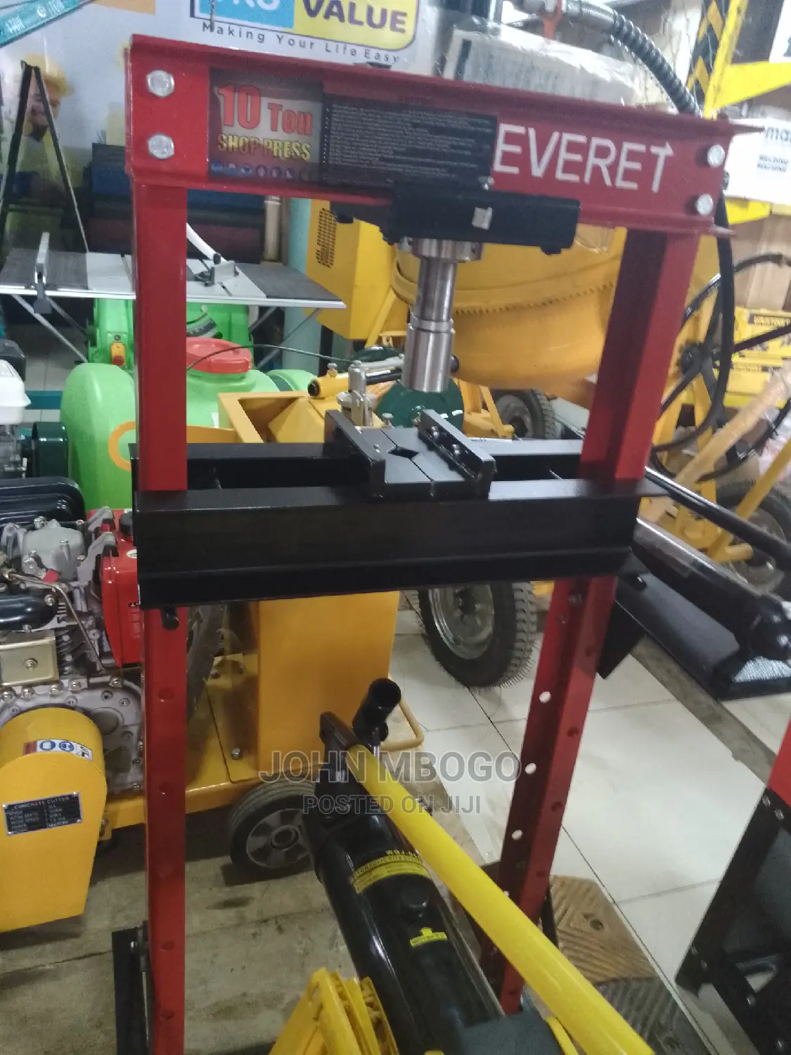 Hydraulic Shop Press