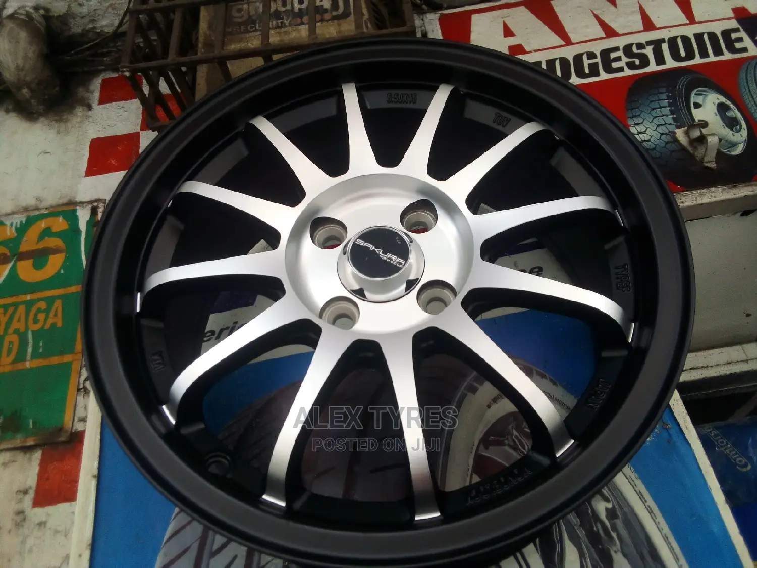 Size 14 Inches Alloy Rims Set