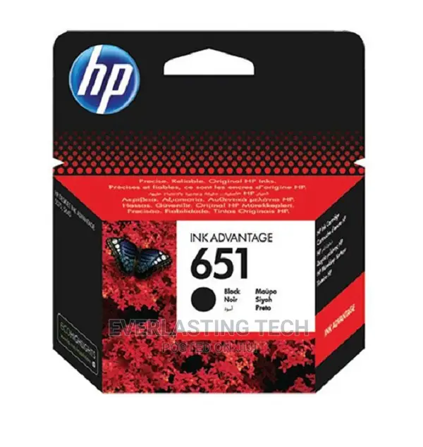 HP 651 Black Catridge