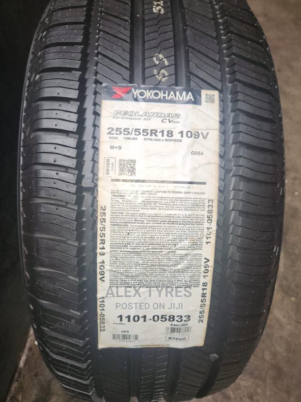 255/55r18 Yokohama Tyres Made in Thailand