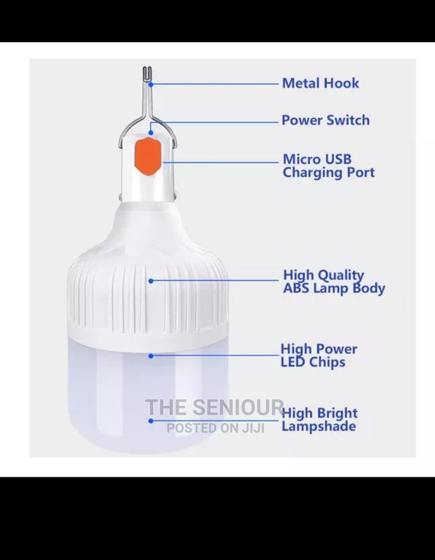Rechargeable Emergency Led Bulb Lamp - thumbnail 9