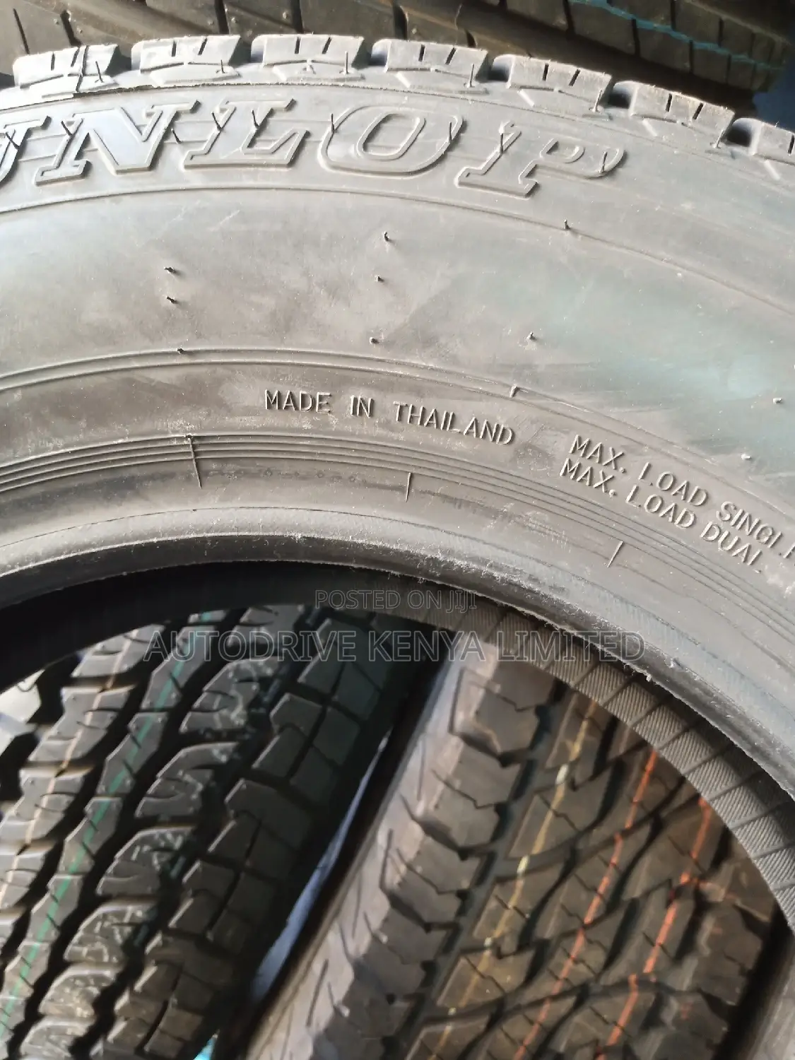 195R15C Dunlop Commercial Tyre