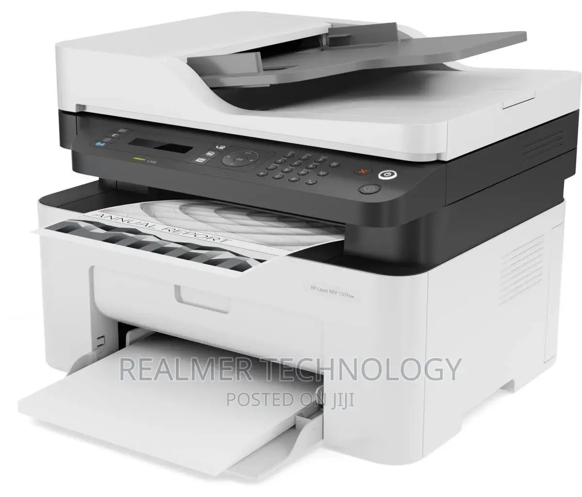 HP Laserjet Pro MFP 137fnw Mono Multifunction Laser Printer