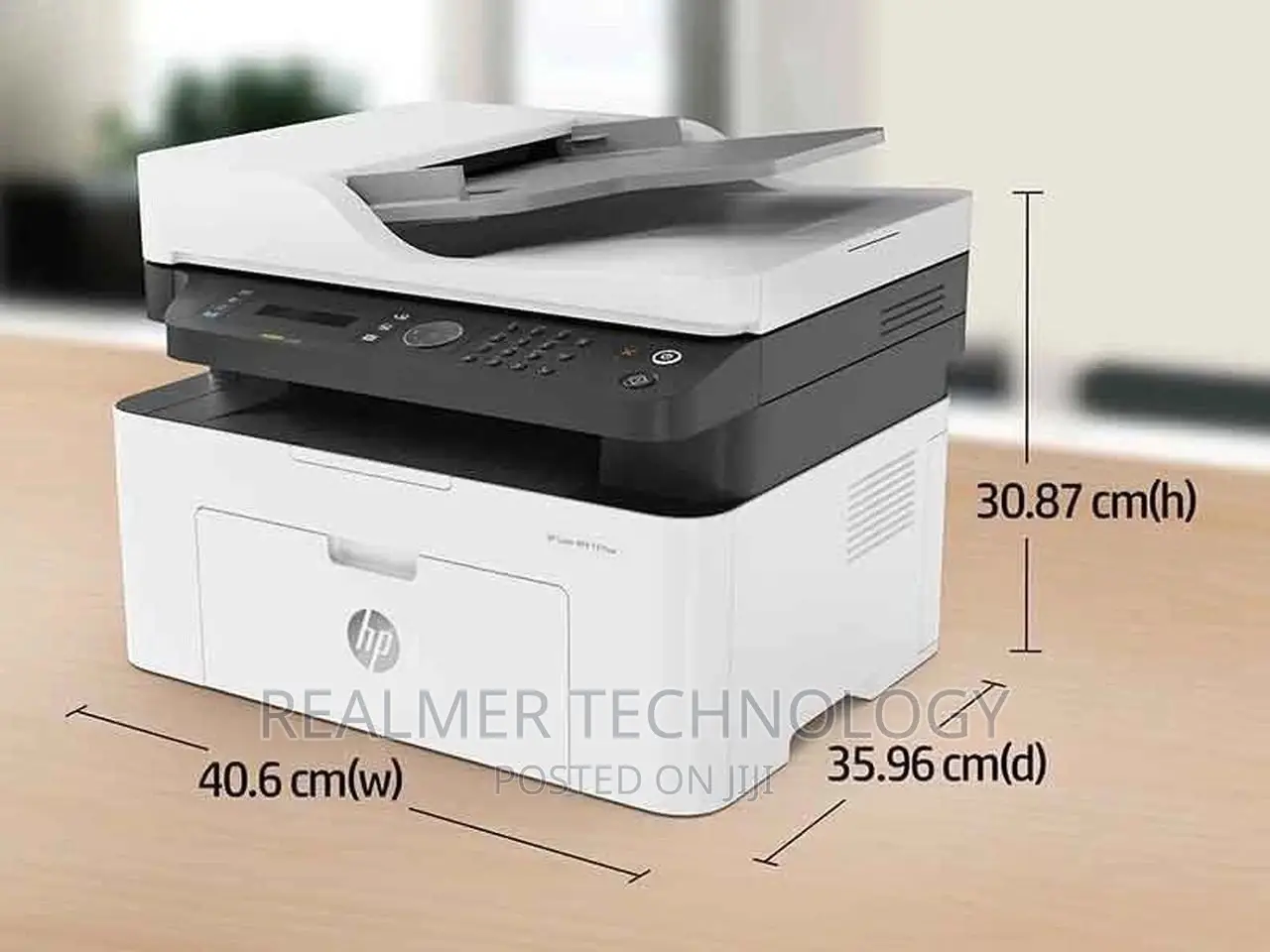 HP Laserjet Pro MFP 137fnw Mono Multifunction Laser Printer