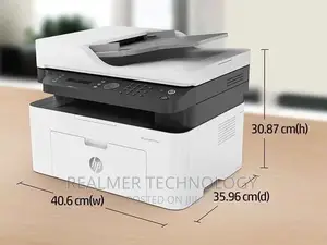 HP Laserjet Pro MFP 137fnw Mono Multifunction Laser Printer