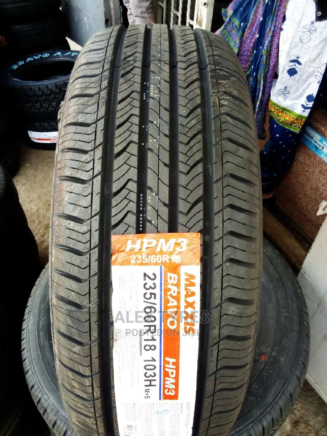 235/60r18 HPM3 Maxxis Bravo Tyres Made in Thailand in Nairobi Central
