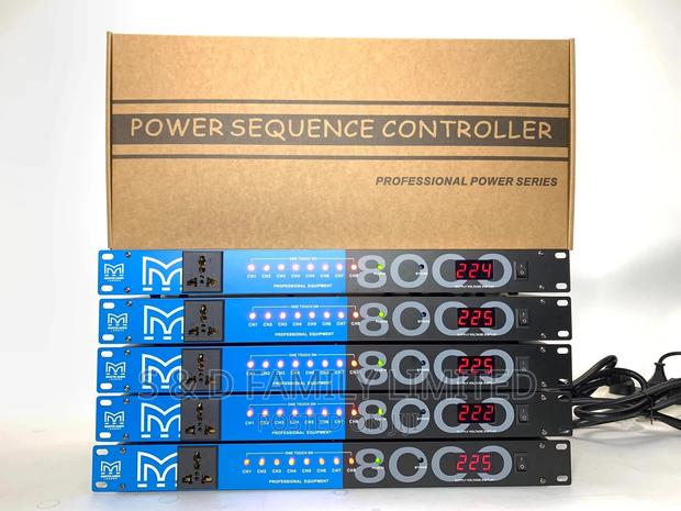 Martin Audio Power Sequence Controller - main view