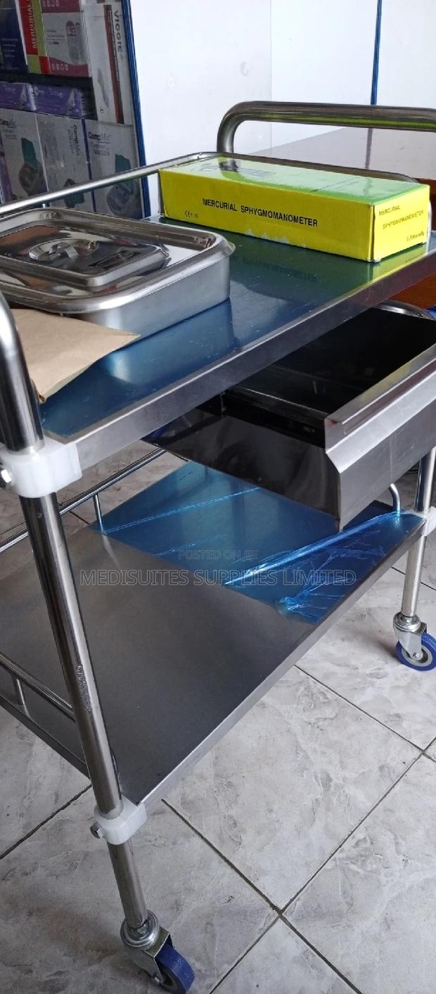 Dressing Trolley (Steel ) - main view