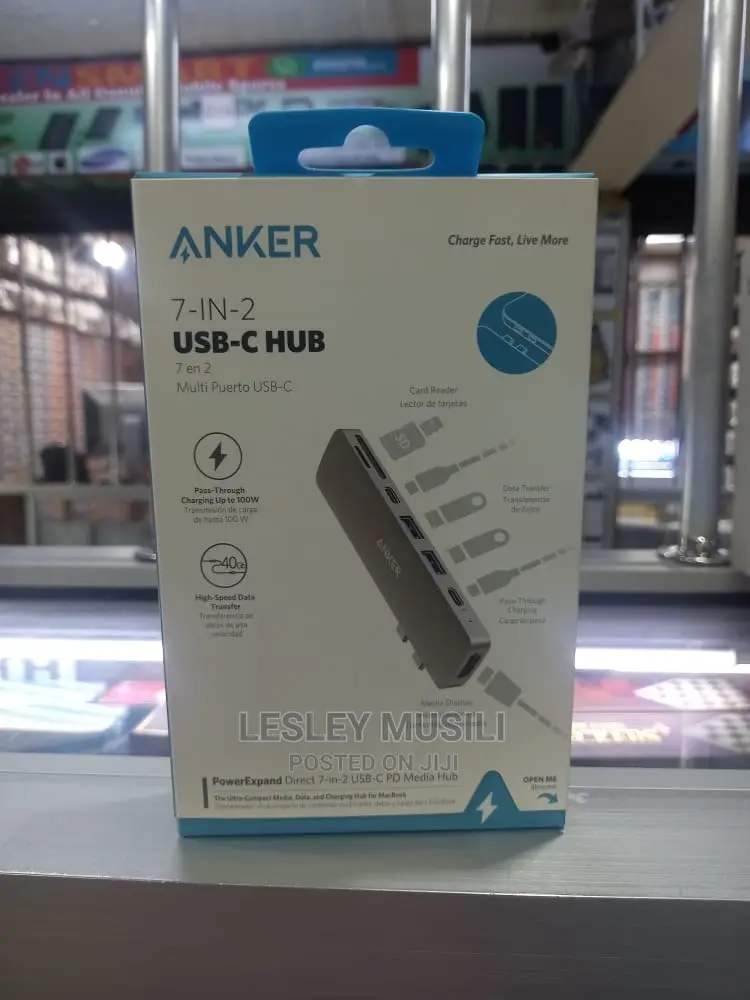 7 in 2 USB-C Hub by Anker (New)