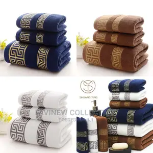 3 In 1 Cotton Towel Set*