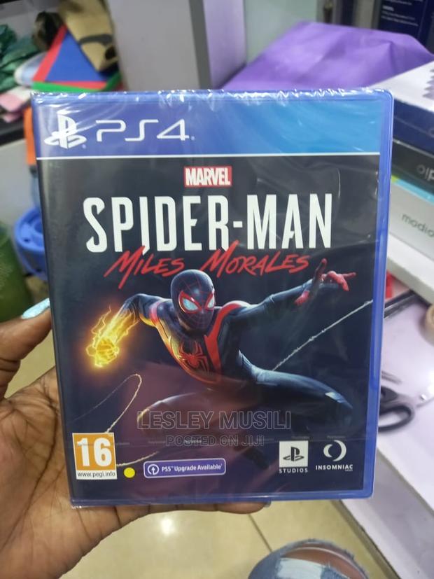 PS4 Marvel Spiderman Miles Morales (New) - main view