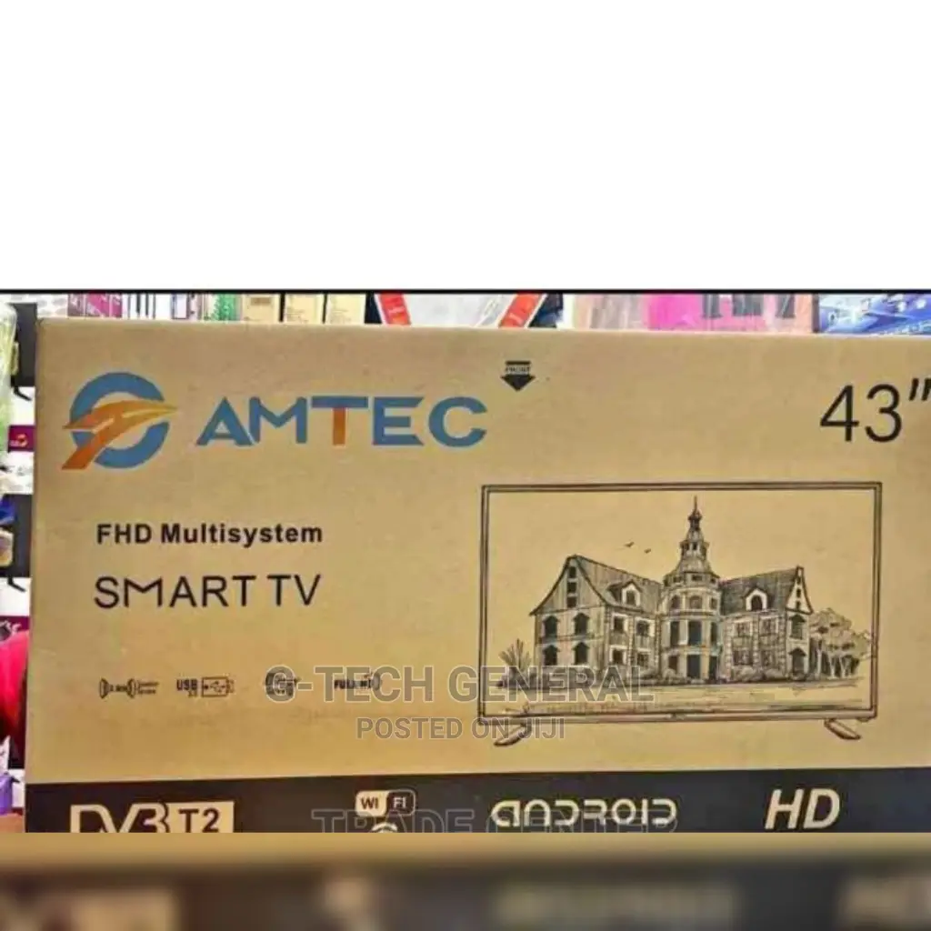 Amtec ,43" Inch FHD Smart Android TV Netflix Youtube