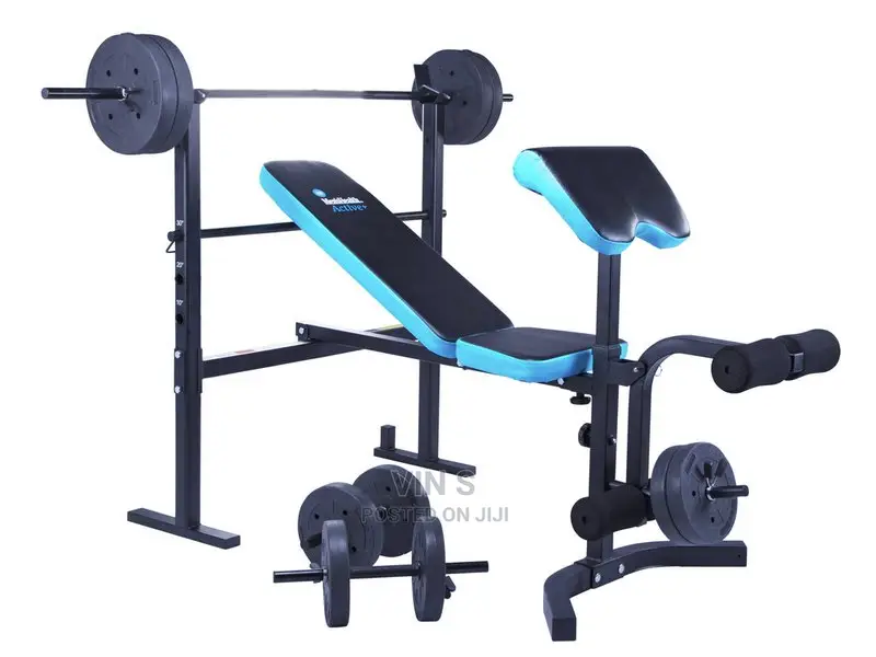 Weight Bench, Weight Bench Weight Bench Plus 50kg Weights