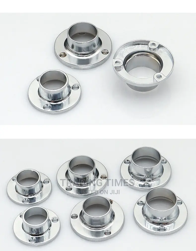 Chrome Pipe Holder (Pair)