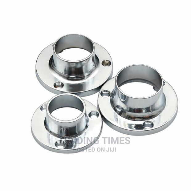 Chrome Pipe Holder (Pair) - thumbnail 2