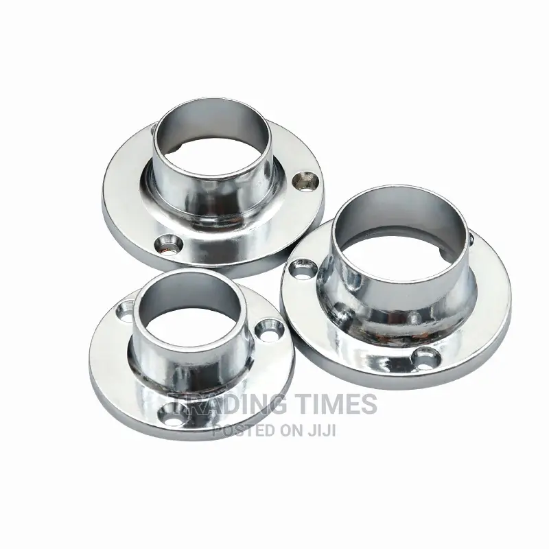 Chrome Pipe Holder (Pair)