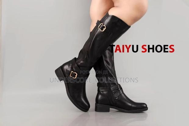 Ladies High Quality Longboot Shoe - main view