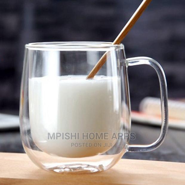 Double Wall Glass Mug - thumbnail 3