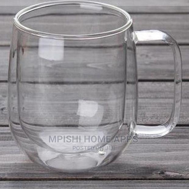 Double Wall Glass Mug - thumbnail 2
