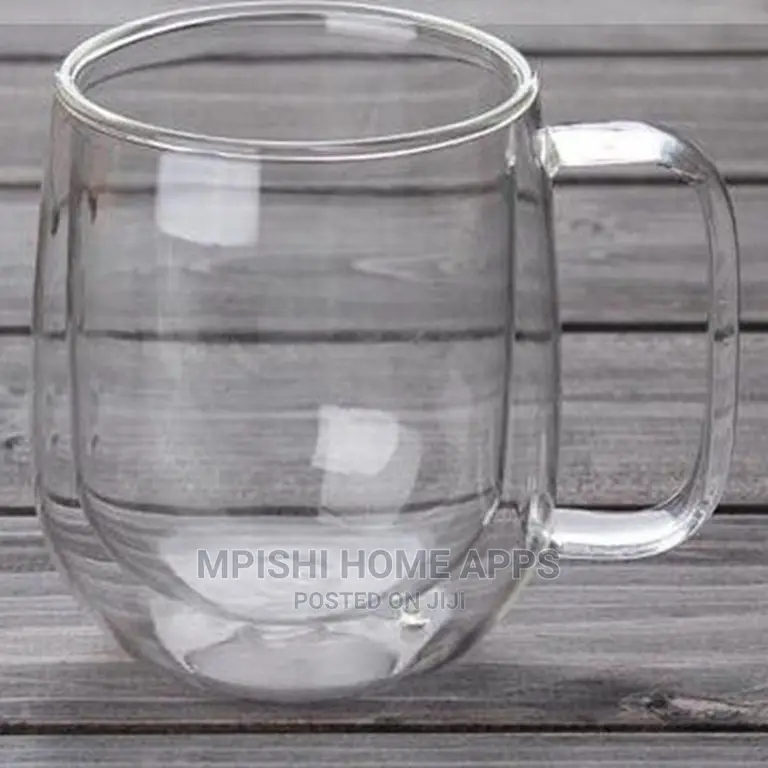 Double Wall Glass Mug