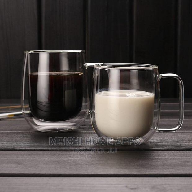 Double Wall Glass Mug - main view
