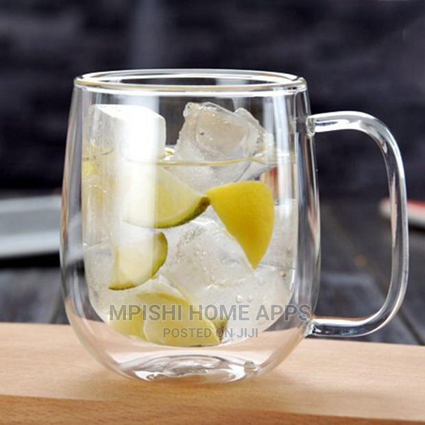 Double Wall Glass Mug - thumbnail 4