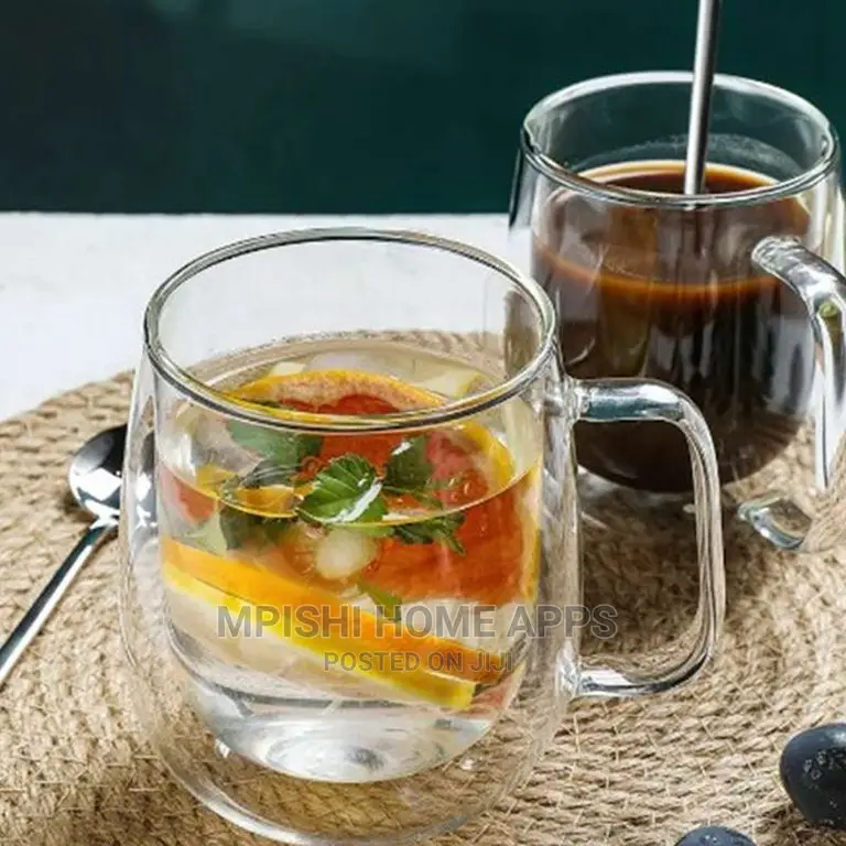 Double Wall Glass Mug