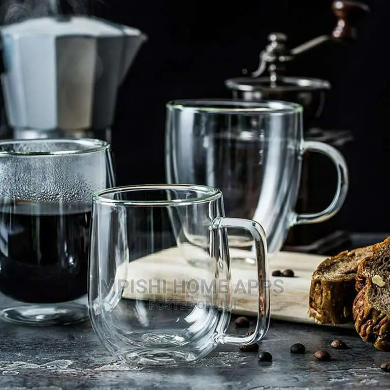 Double Wall Glass Mug