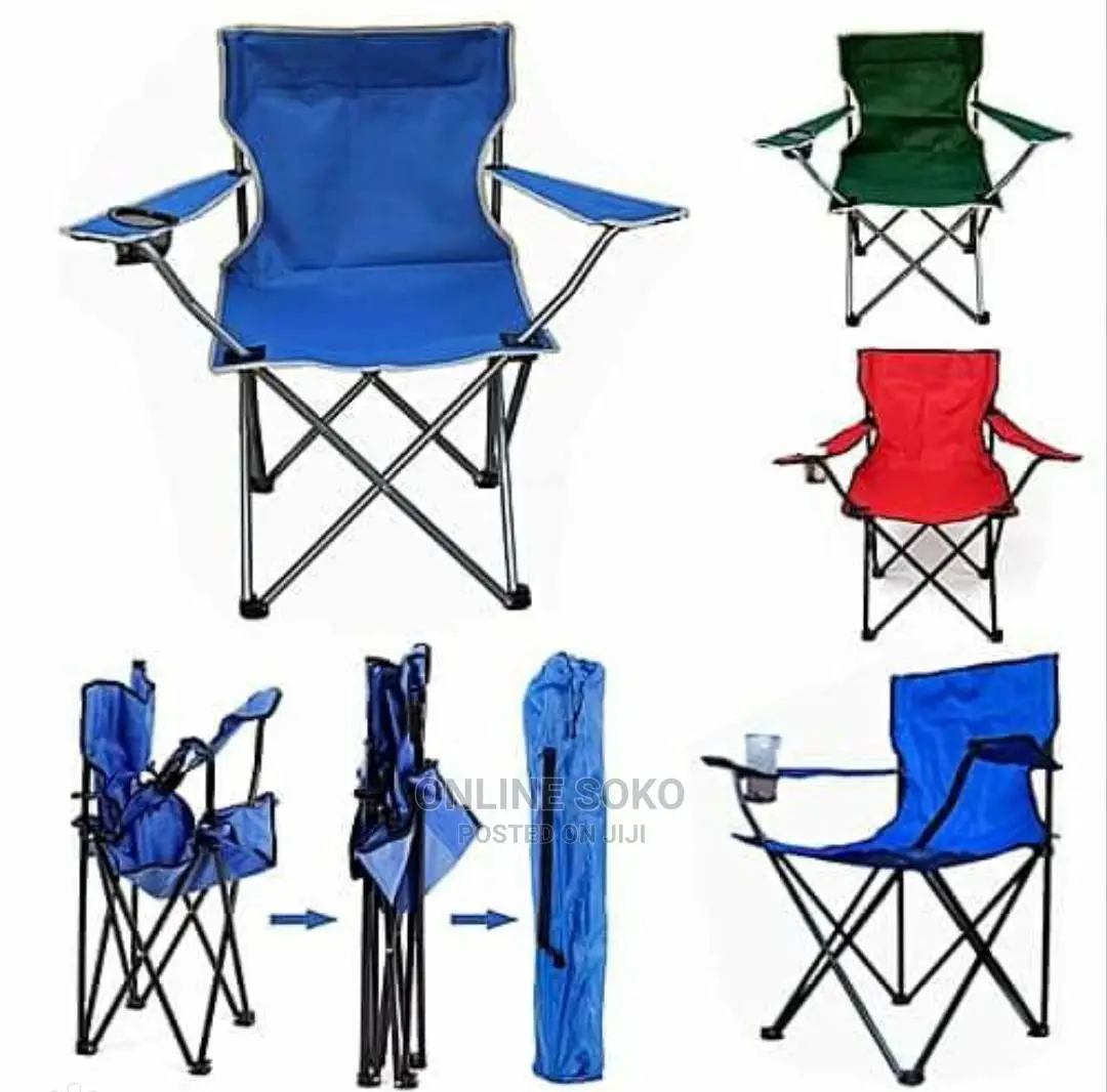 Outdoor Indoor Foldable Camper Camping Chair Seat