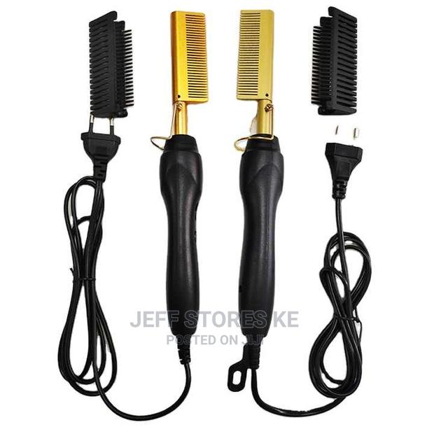 Hot Comb Hair Straightener