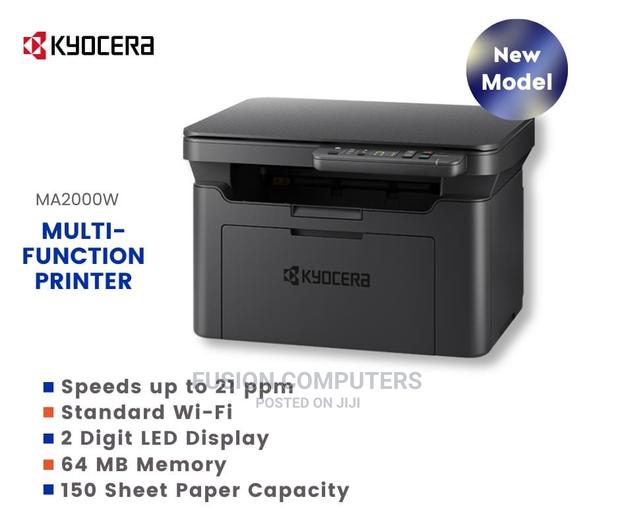 Kyocera Ma2000w Multifunction Monochrome Laser Printer - thumbnail 3
