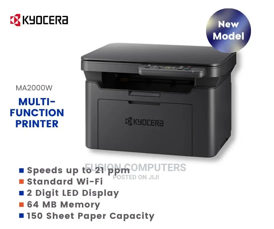 Kyocera Ma2000w Multifunction Monochrome Laser Printer