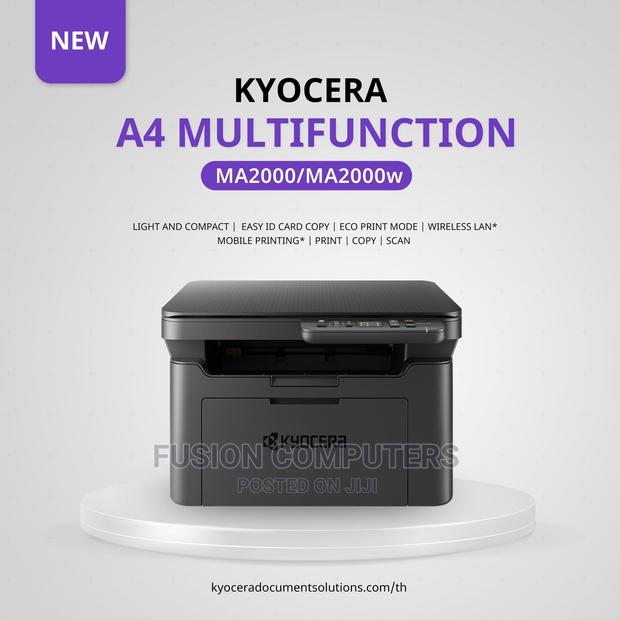 Kyocera Ma2000w Multifunction Monochrome Laser Printer - thumbnail 4