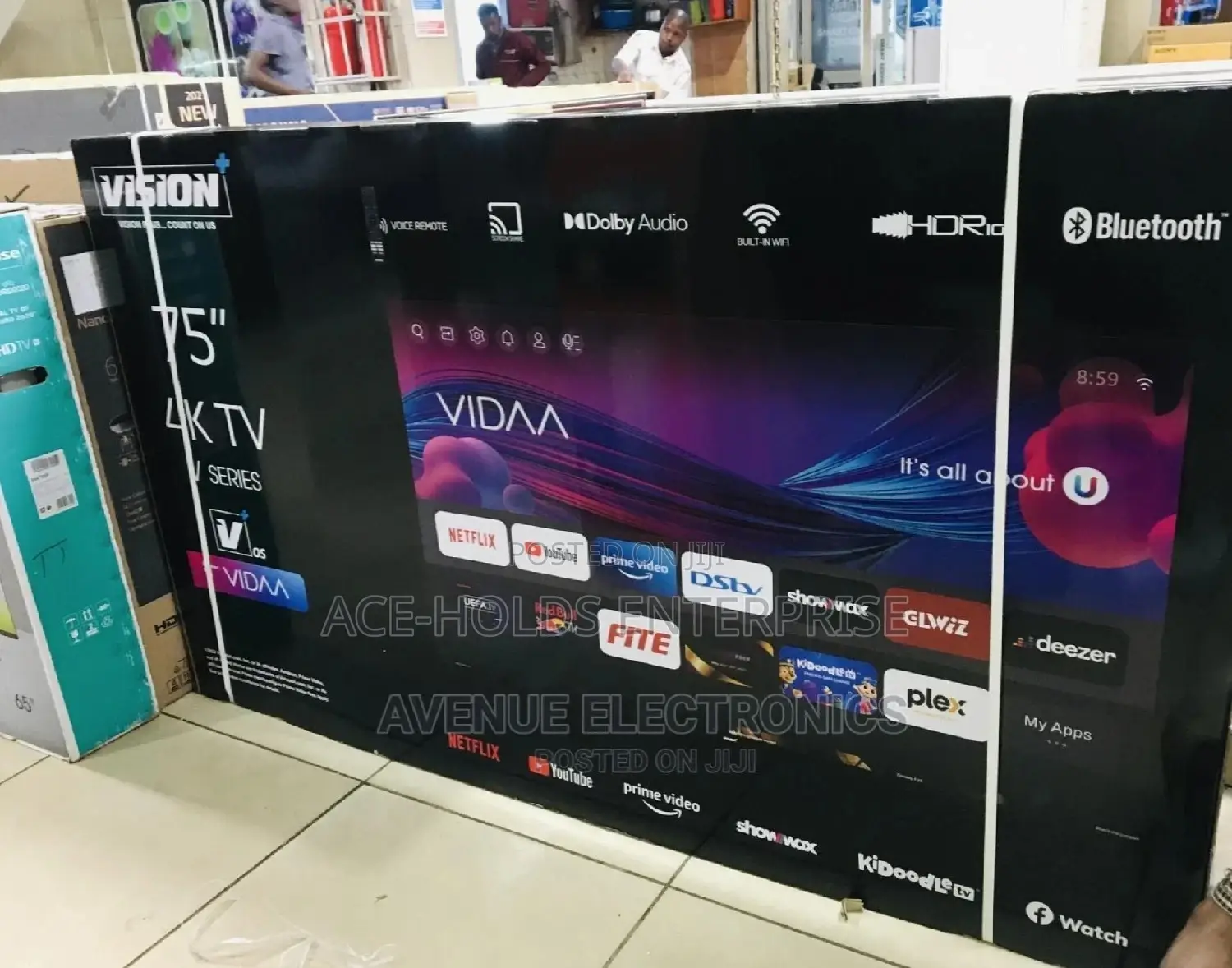 Vision Plus 75 Inch Smart Tv - Vidaa Os Powered Tv