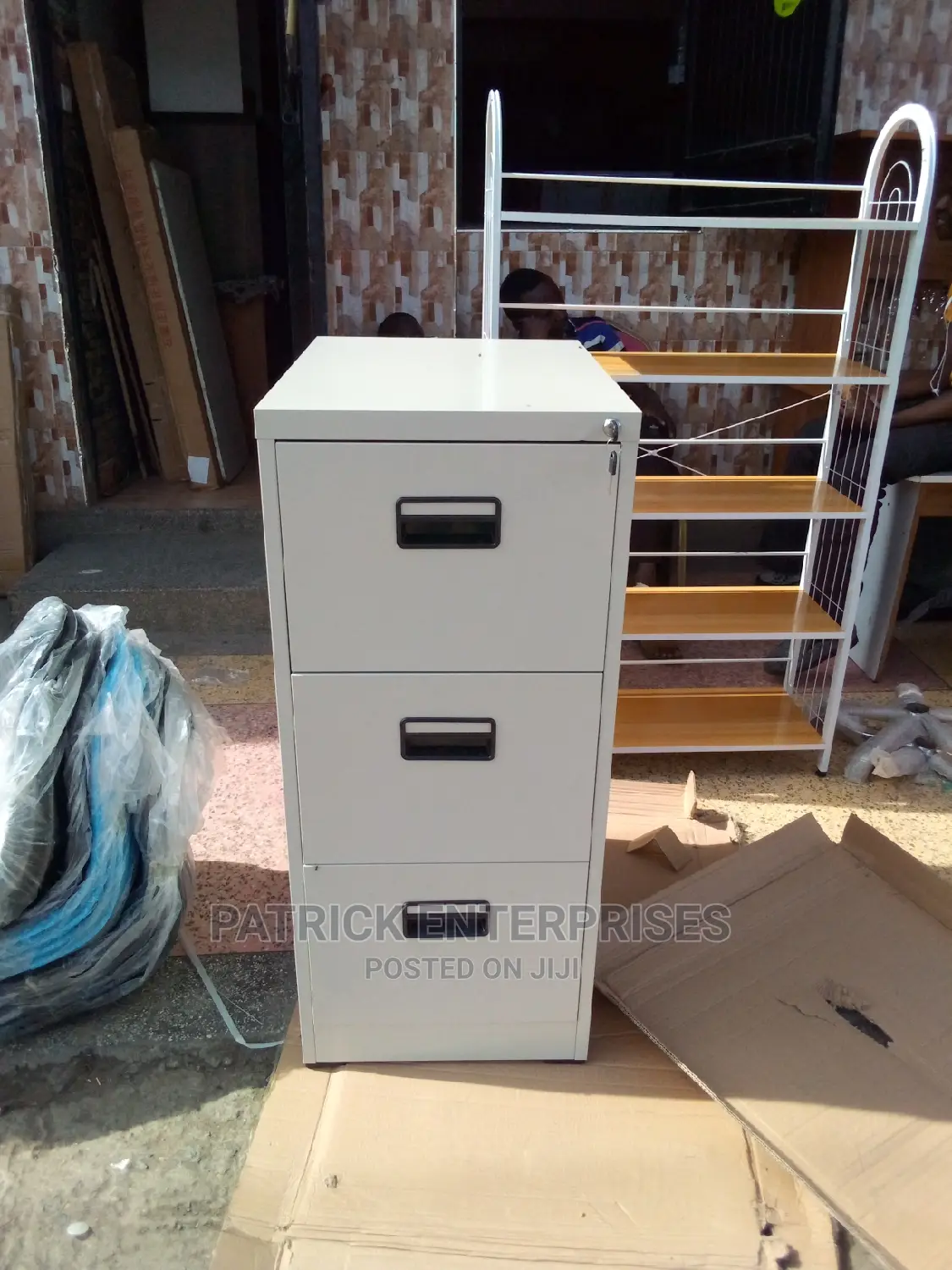 Imported Metallic Filling Cabinet 3 Drawers