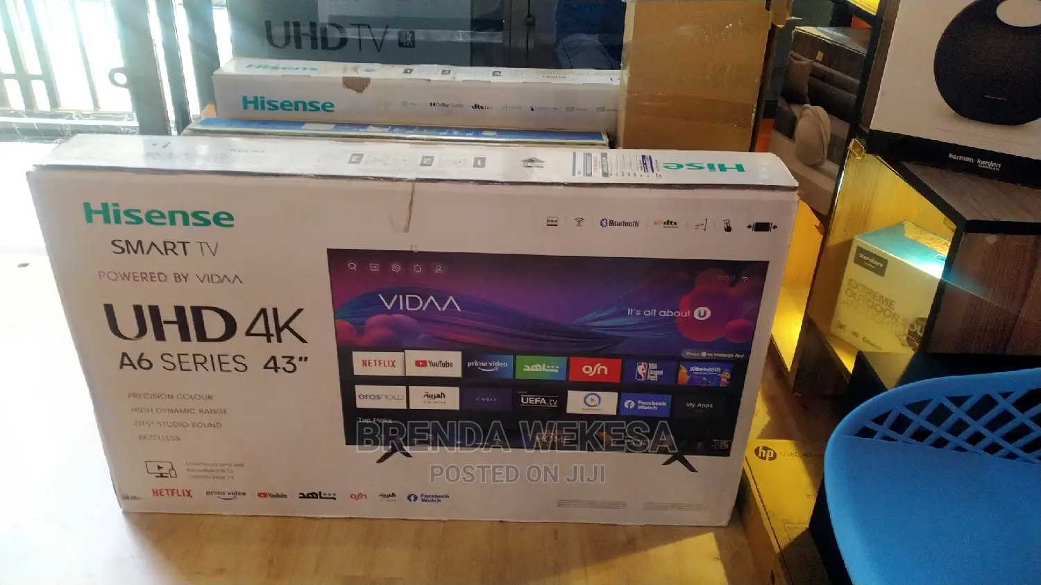 Hisense 43" Class A6 Series Led Uhd Smart Google Tv