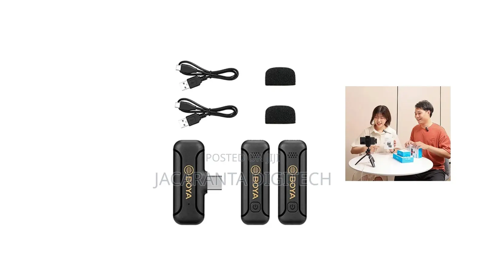 BOYA BY-WM3T2-U2 Wireless Microphone System Kit