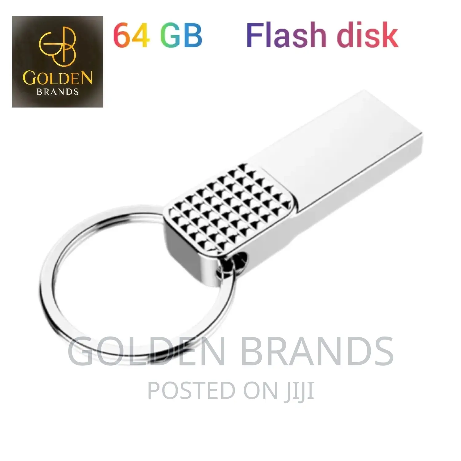 Metal USB 64 GB Flash Drive Rotation Pen Drive