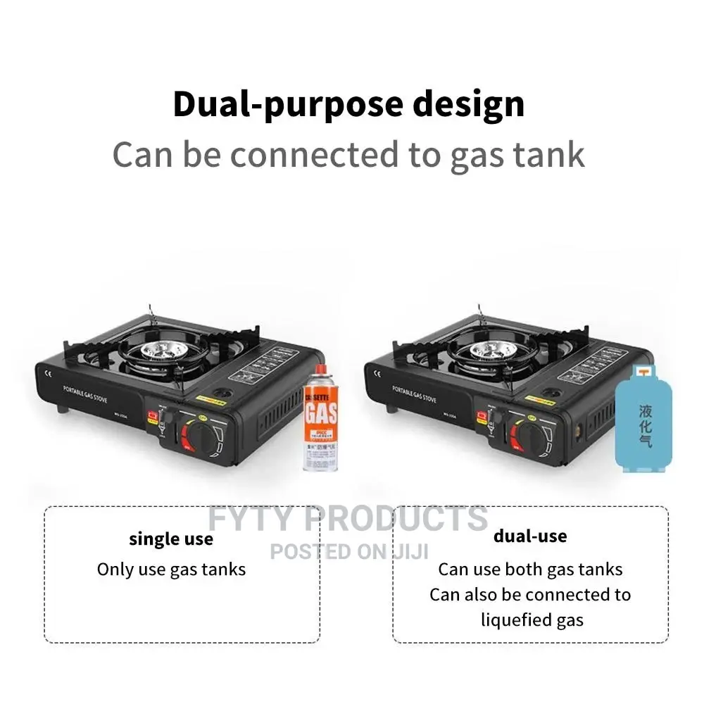 Gas Stove Burner Outdoor Portable Cassette Furnace Camping