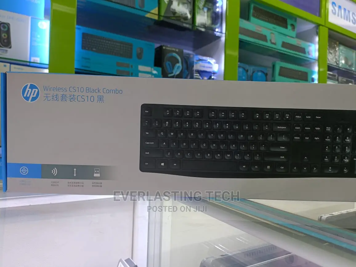 HP Wireless Cs10 Keyboard Combo