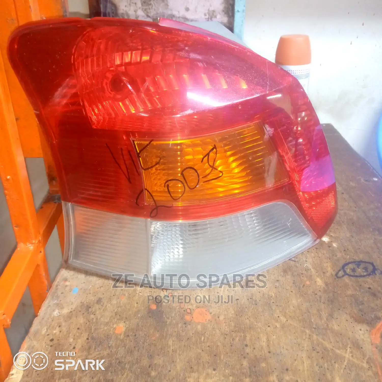 Vitz 2008 Backlight Rhs