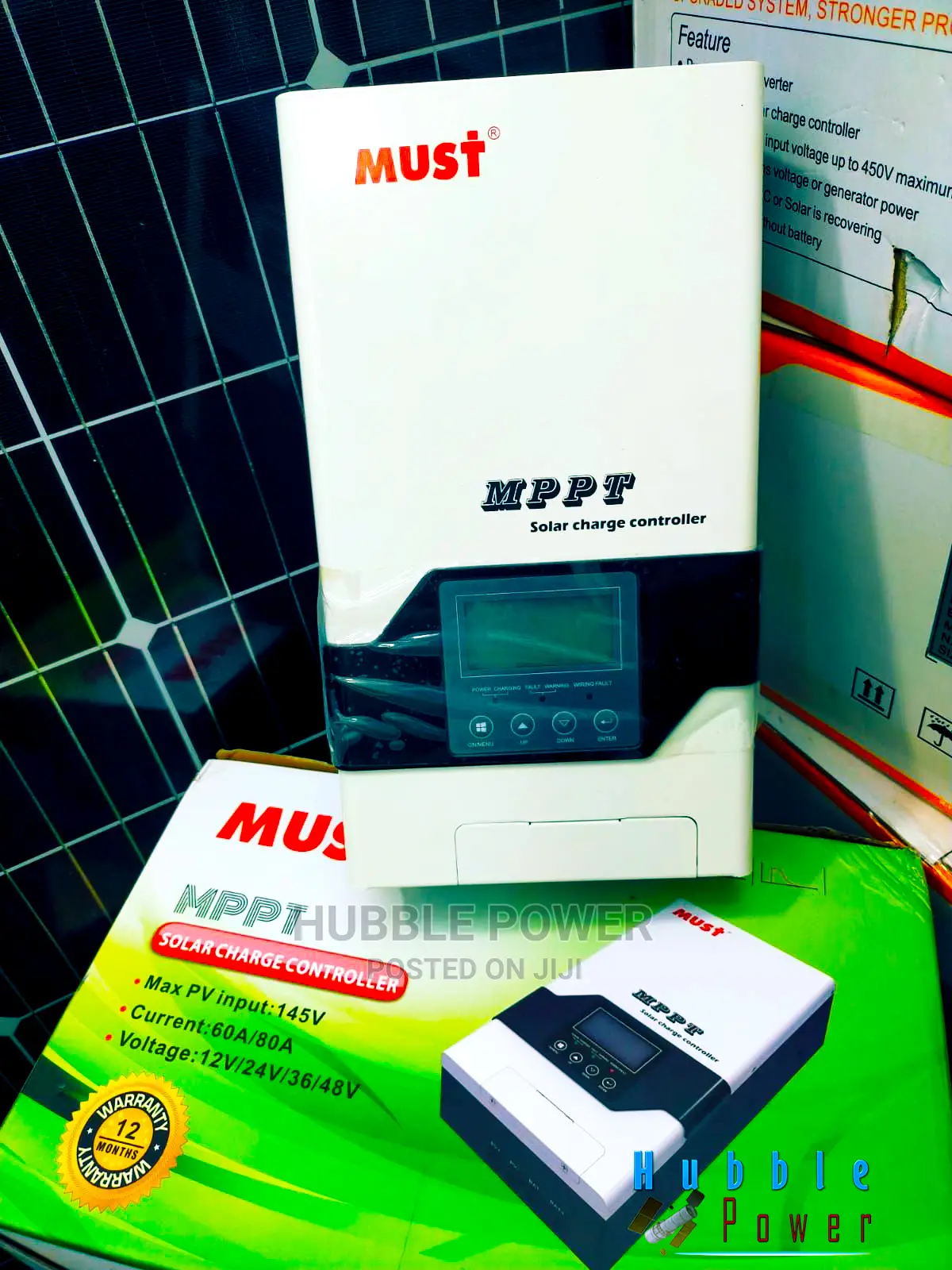 Solar Dc Charger 80a Mppt Solar Charge Controller
